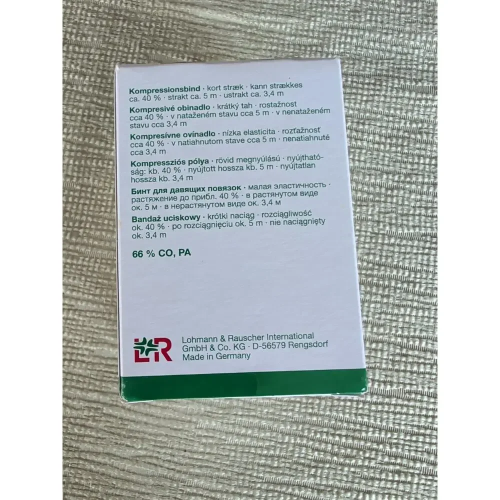 Lohmann & Rauscher Durelast 8cm X 5m Stretch Bandage, Compression Ba...